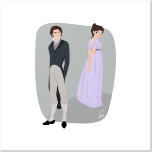 Pride and prejudice | Elizabeth and Darcy Posters and Art